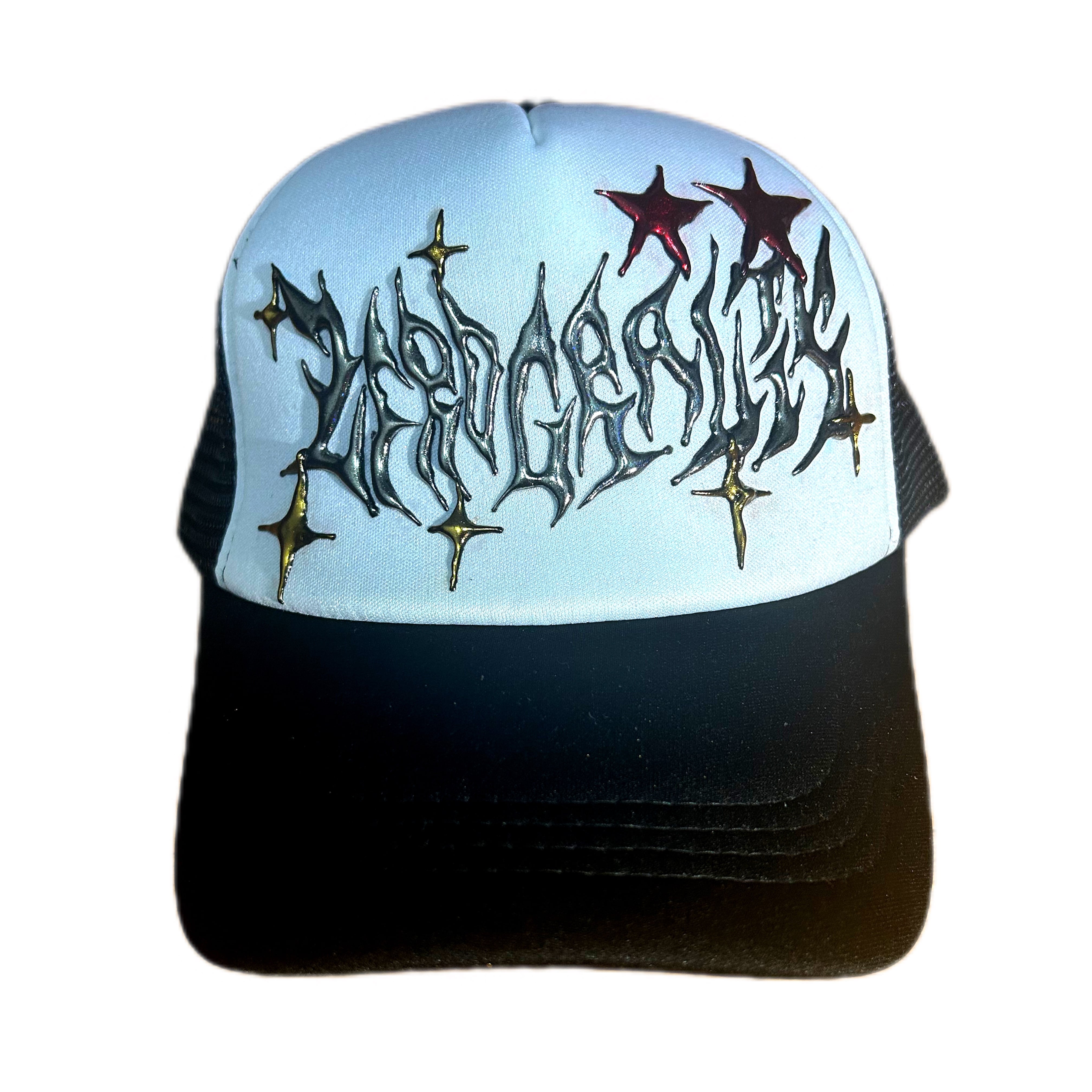 ゼログラビティZEROGRAVTY キャップ ホワイト/ブルー 水色 即完品 ZERO