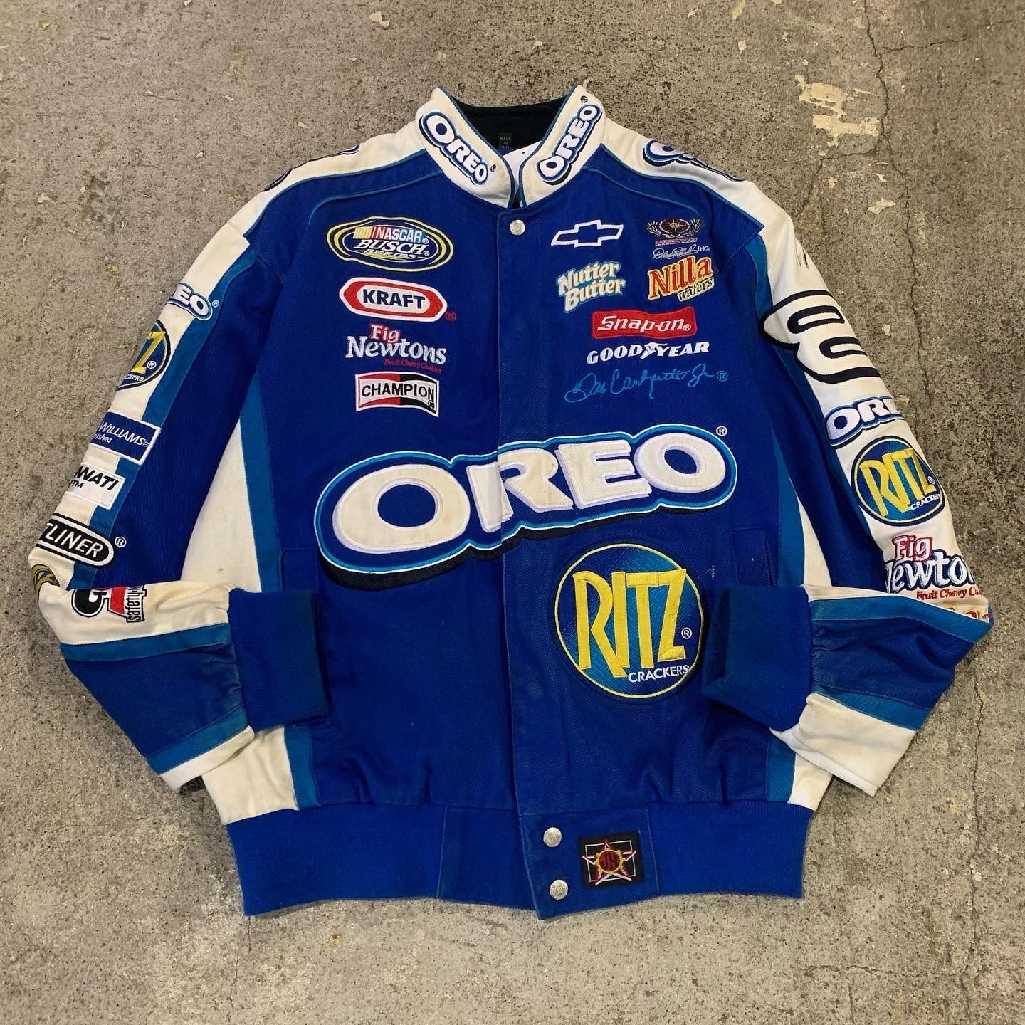 HASE authentic "OREO"Racing jacket