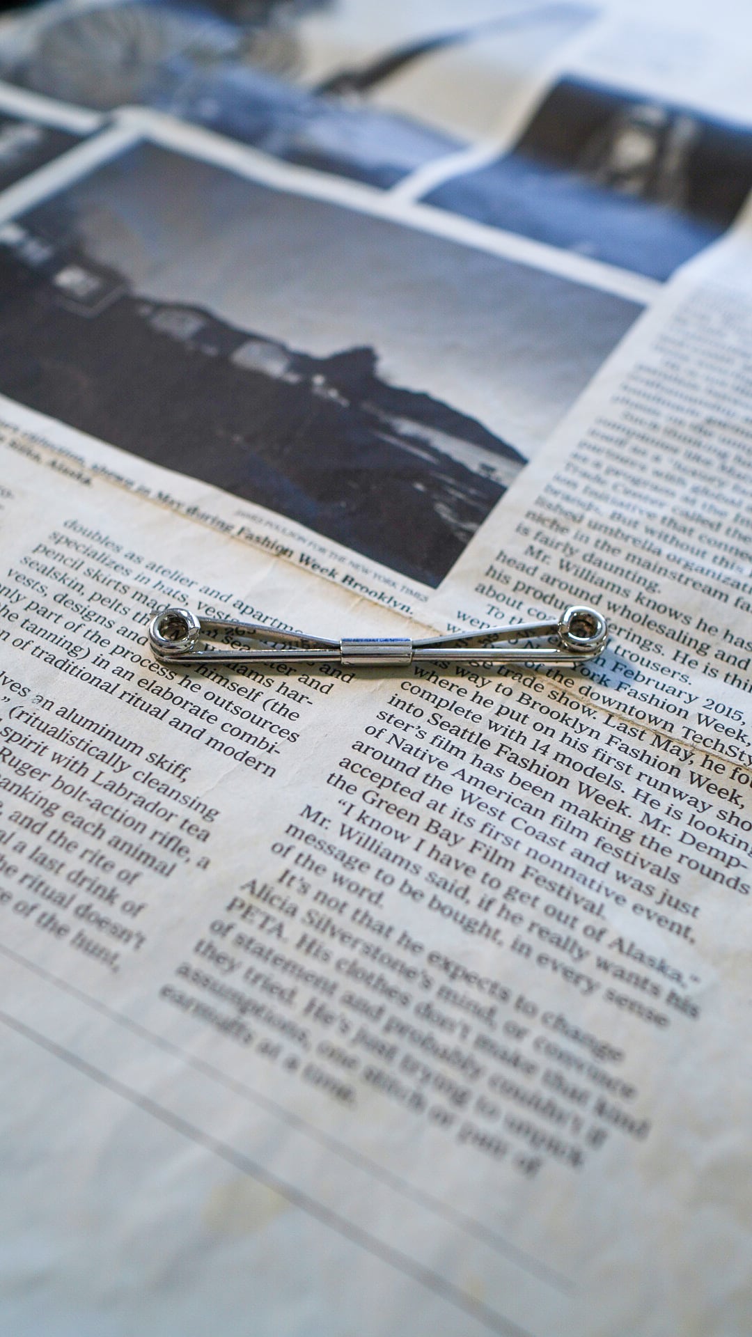 VINTAGE】U.S. VINTAGE #1 アドバタイジング キーリング 《AD 広告