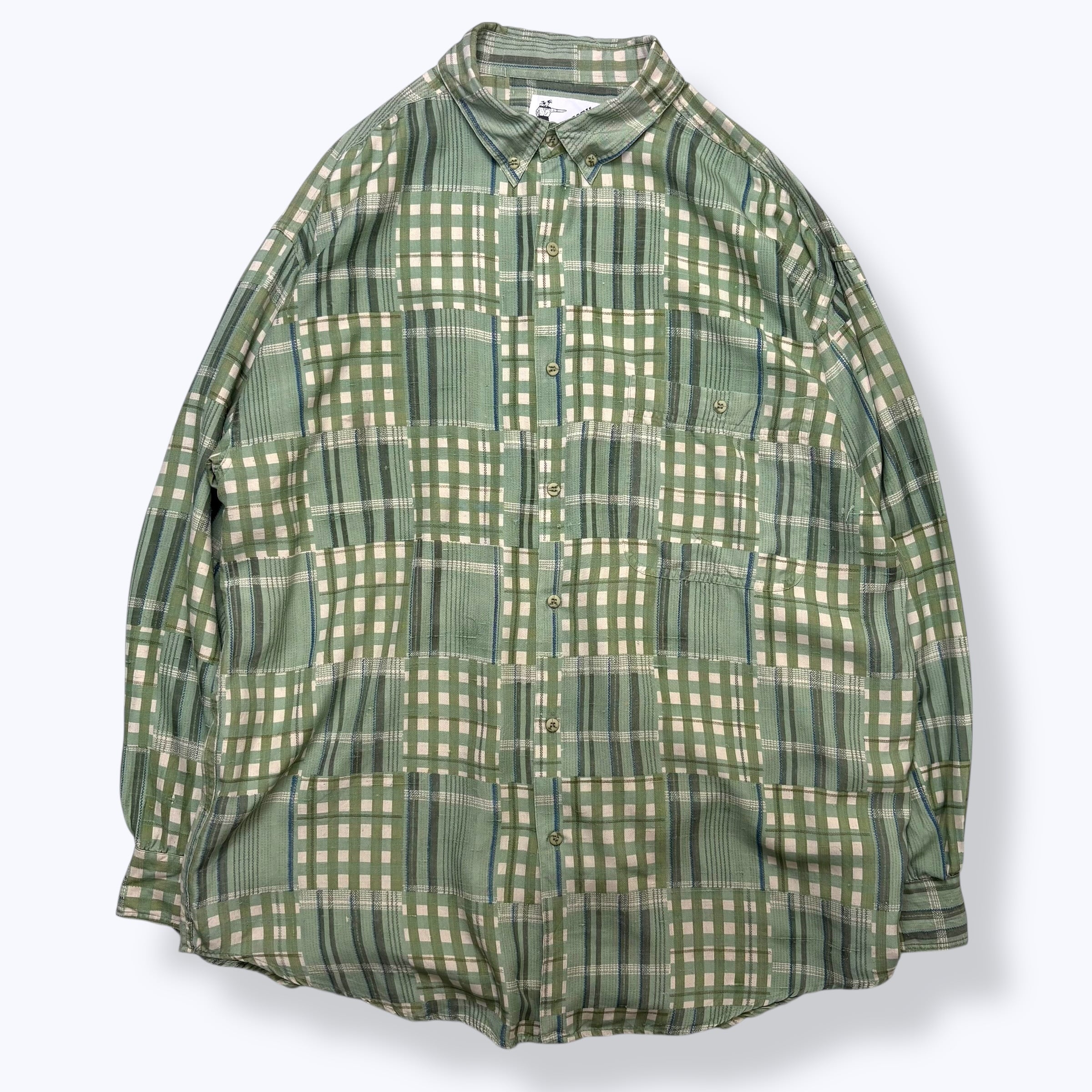 50s Sun Valley Heavy Flannel Shirt 40年代 50年代サンバレー マチ