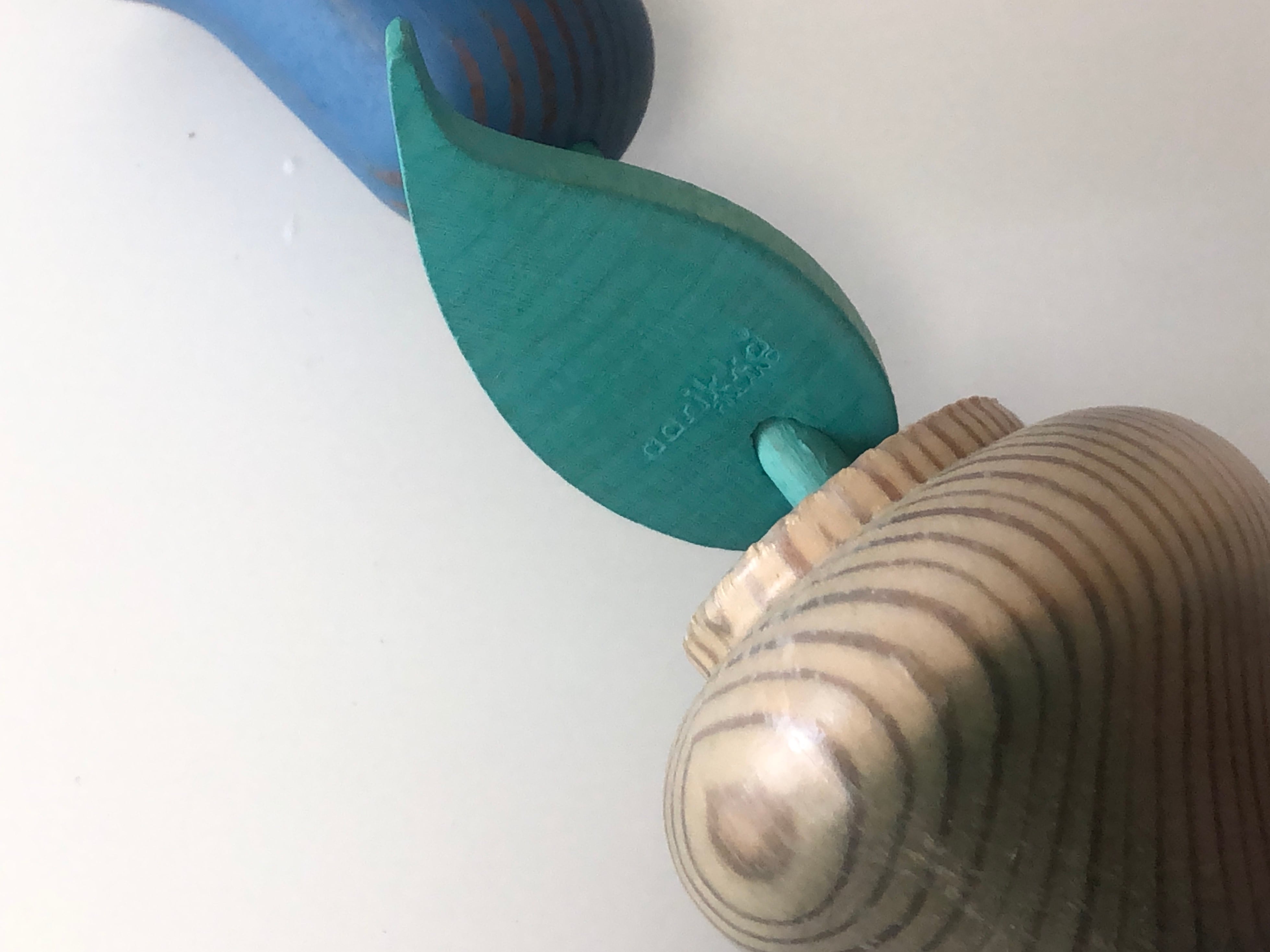 aarikka アーリッカ　青い鳥　オブジェ　北欧ビンテージ aarikka オブジェ 北欧家具talo tool&tool