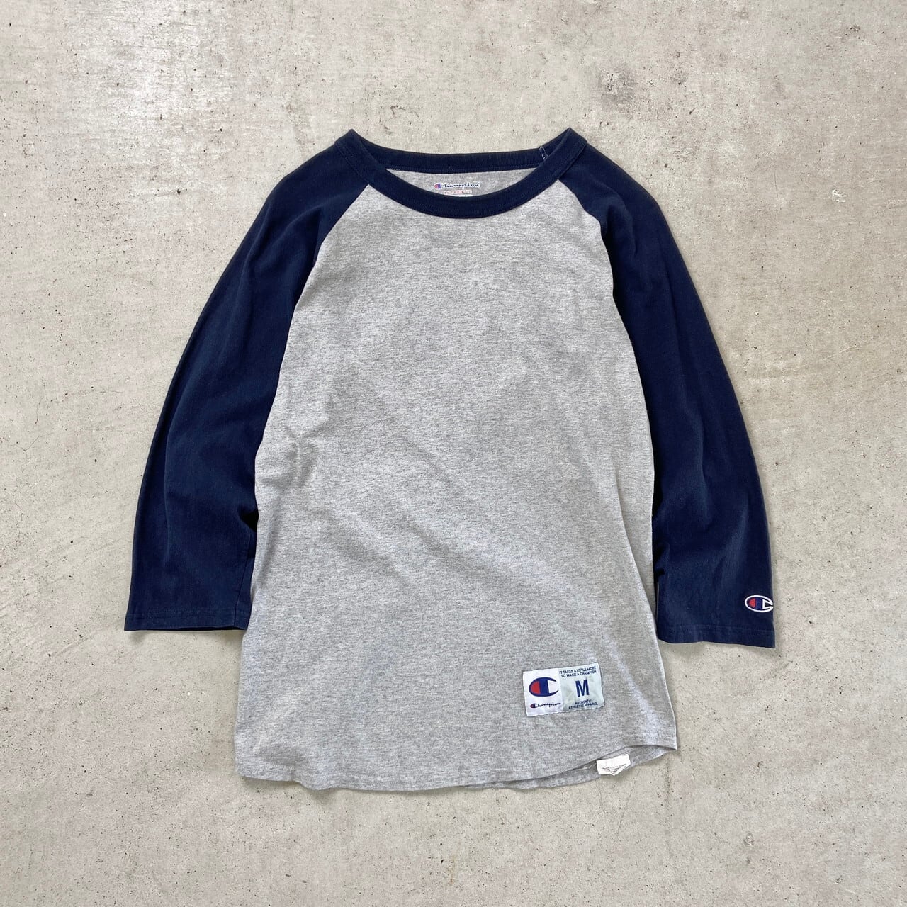 Champion チャンピオン ラグランTシャツ ロングTシャツ ロンT 無地