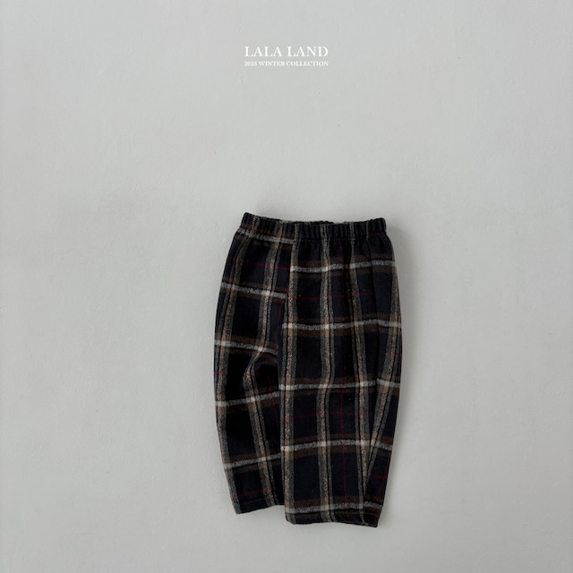 【予約】Baguette Check Pants