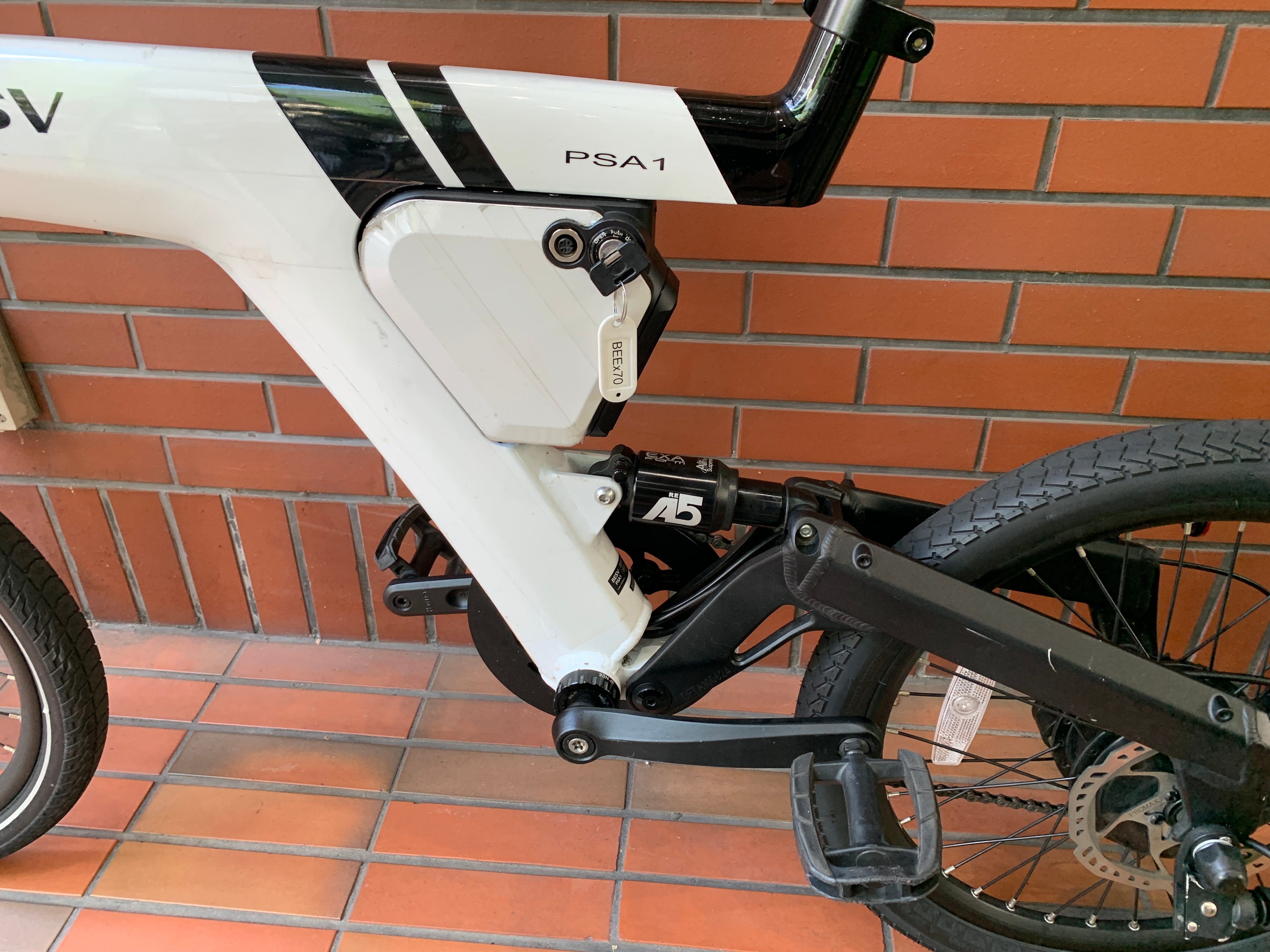 BASV【ベスビー】PSA1 e-bike 中古　電動自転車 BESV ( ベスビー ) 電動アシスト自転車（e-bike） PSA1 レッド ONE