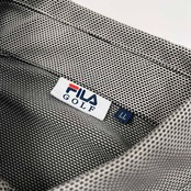 FILA GOLF フィラ ゴルフ シャドーアーガイル BD 半袖 ポロシャツ サイズ LL /メンズ/グレー系