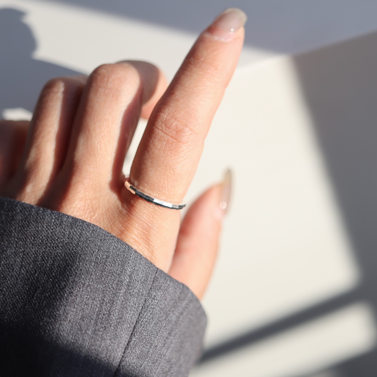 12/19(金)21時新作発売*silver925 cut ring