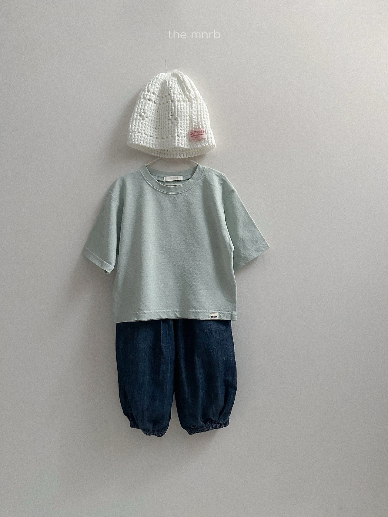 【取寄/韓国直送】minirobe 26/SM クレープ７部Tシャツ夏服｜韓国子供服