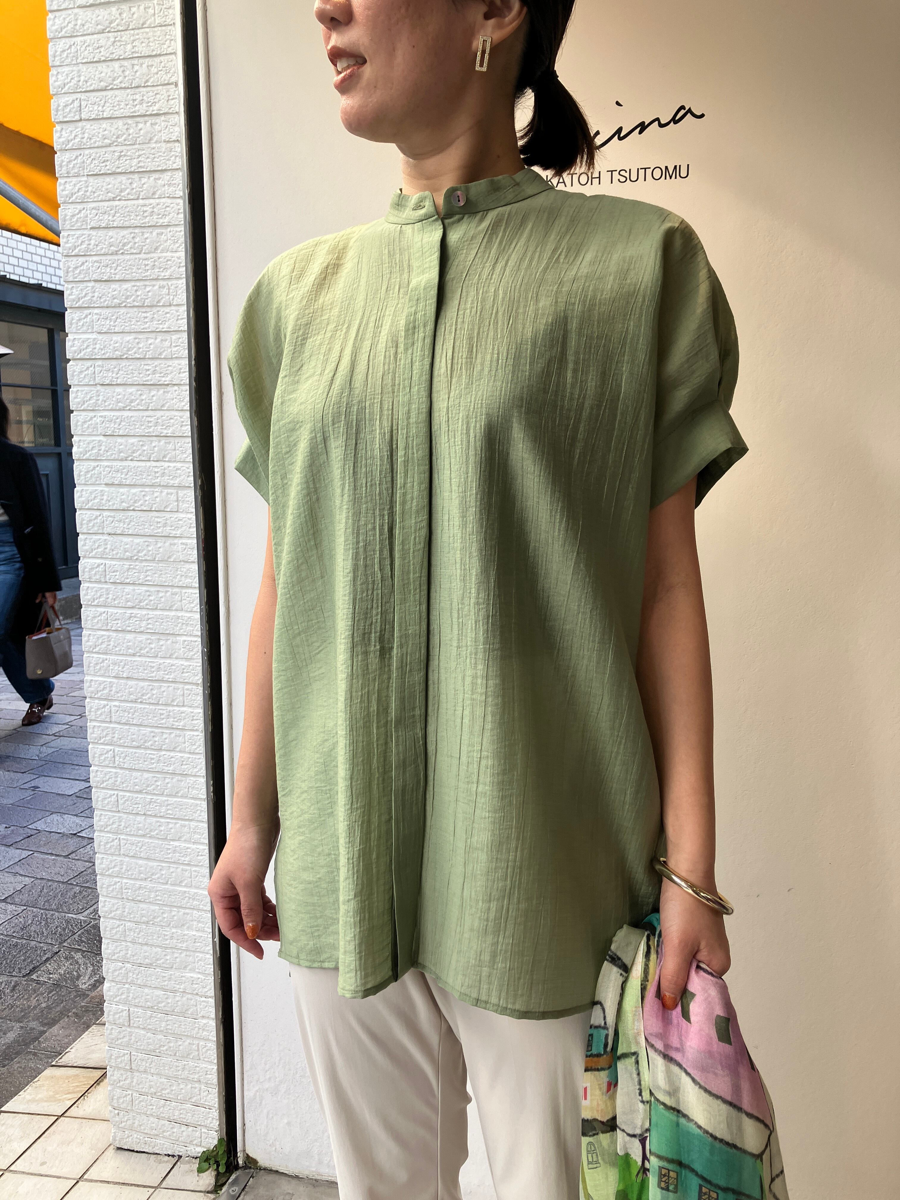 COGTHEBIGSMOKE デザインルナトップス　ブラウス　日本製 COGTHEBIGSMOKE デザインルナトップス ブラウス 日本製