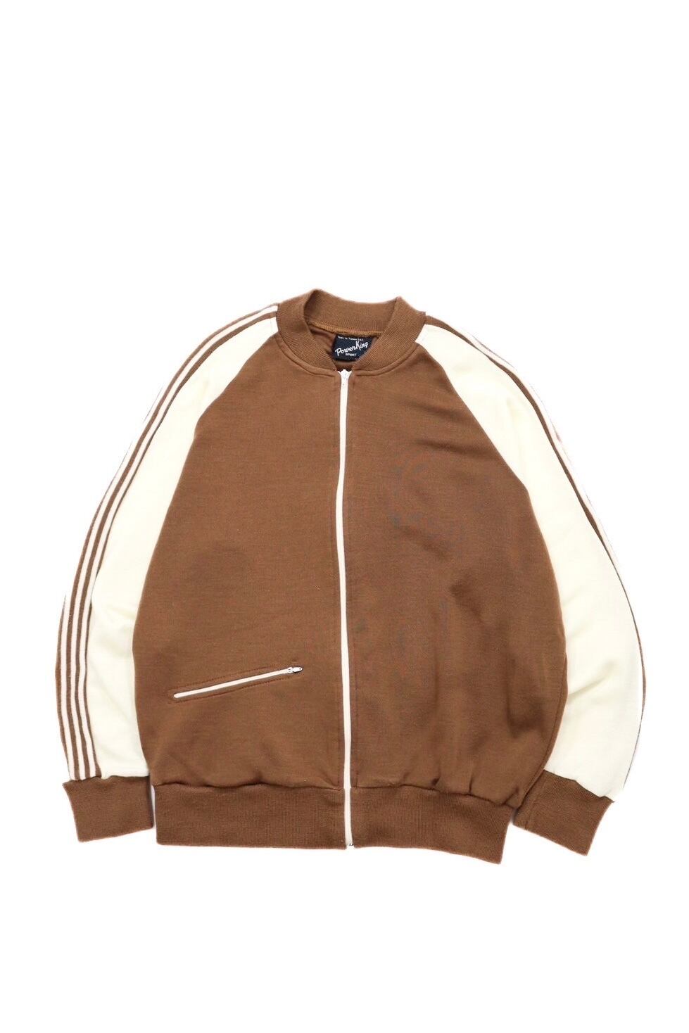 USED 80s Power King SPORT knit cardigan