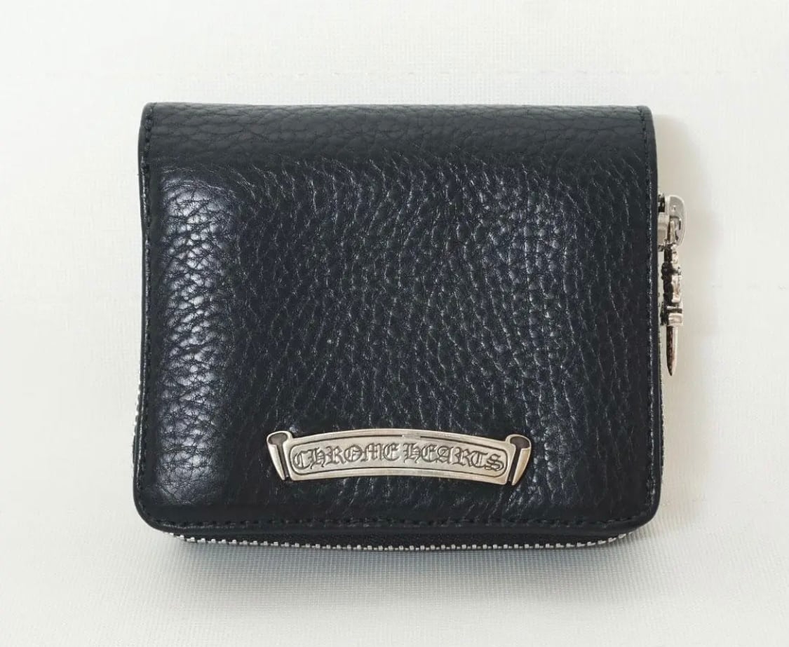 CHROME HEARTS Square Zip Wallet 折り財布