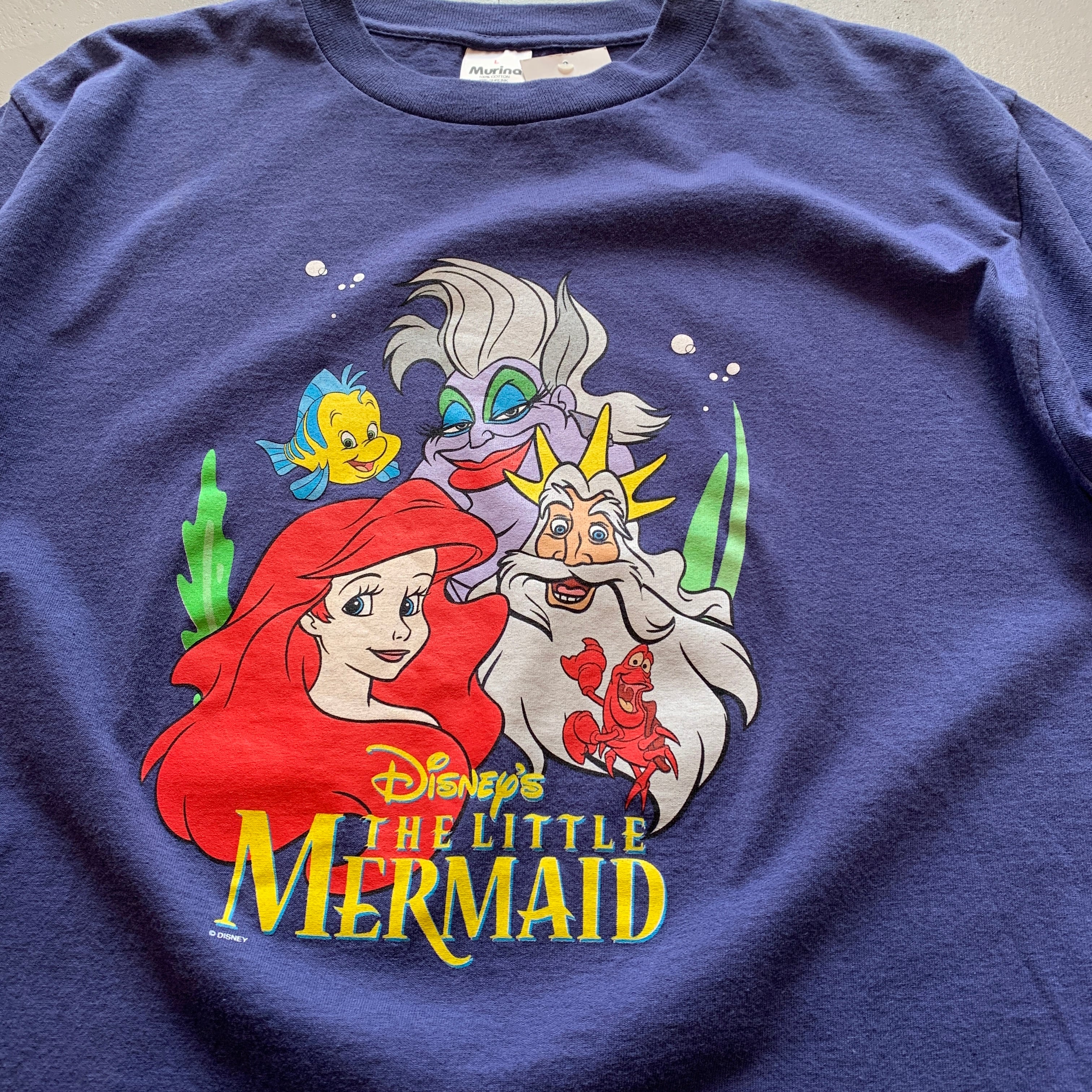 dead stock!! 90s THE LITTLE MERMAID T-shirt【高円寺店】 | What'z up