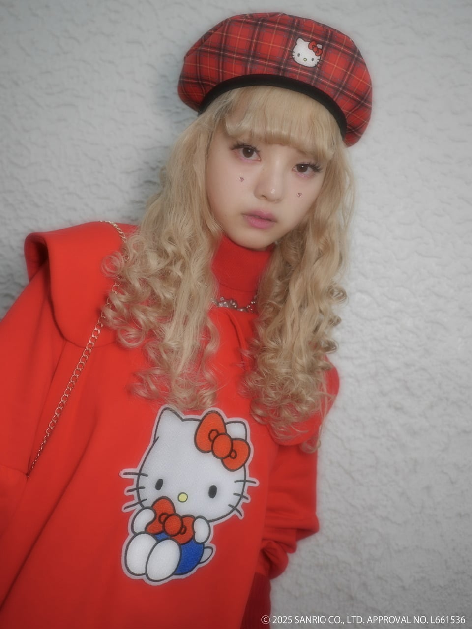 ハローキティ トレーナーワンピース