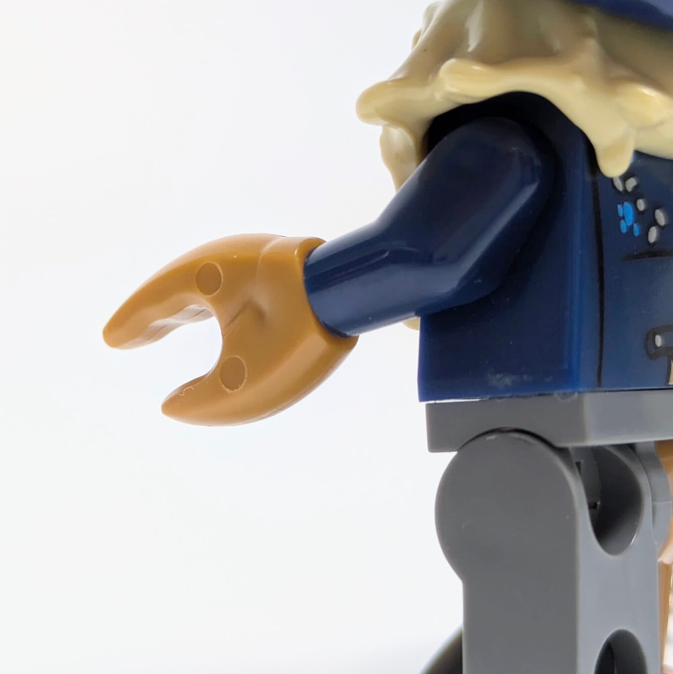 ♧★ブロックフィギュアキーホルダー★【 パイレーツ・オブ・カリビアン / 呪われた海賊たち 】デイヴィ・ジョーンズ / 深海の閻魔 / ジャック・スパロウ 〚アメリカン雑貨 アメトイ〛