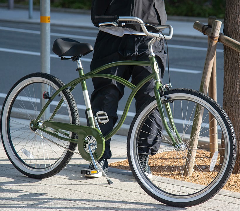 CYCLES（イーエム サイクルズ）_BC101_Matte Black / Dark Green