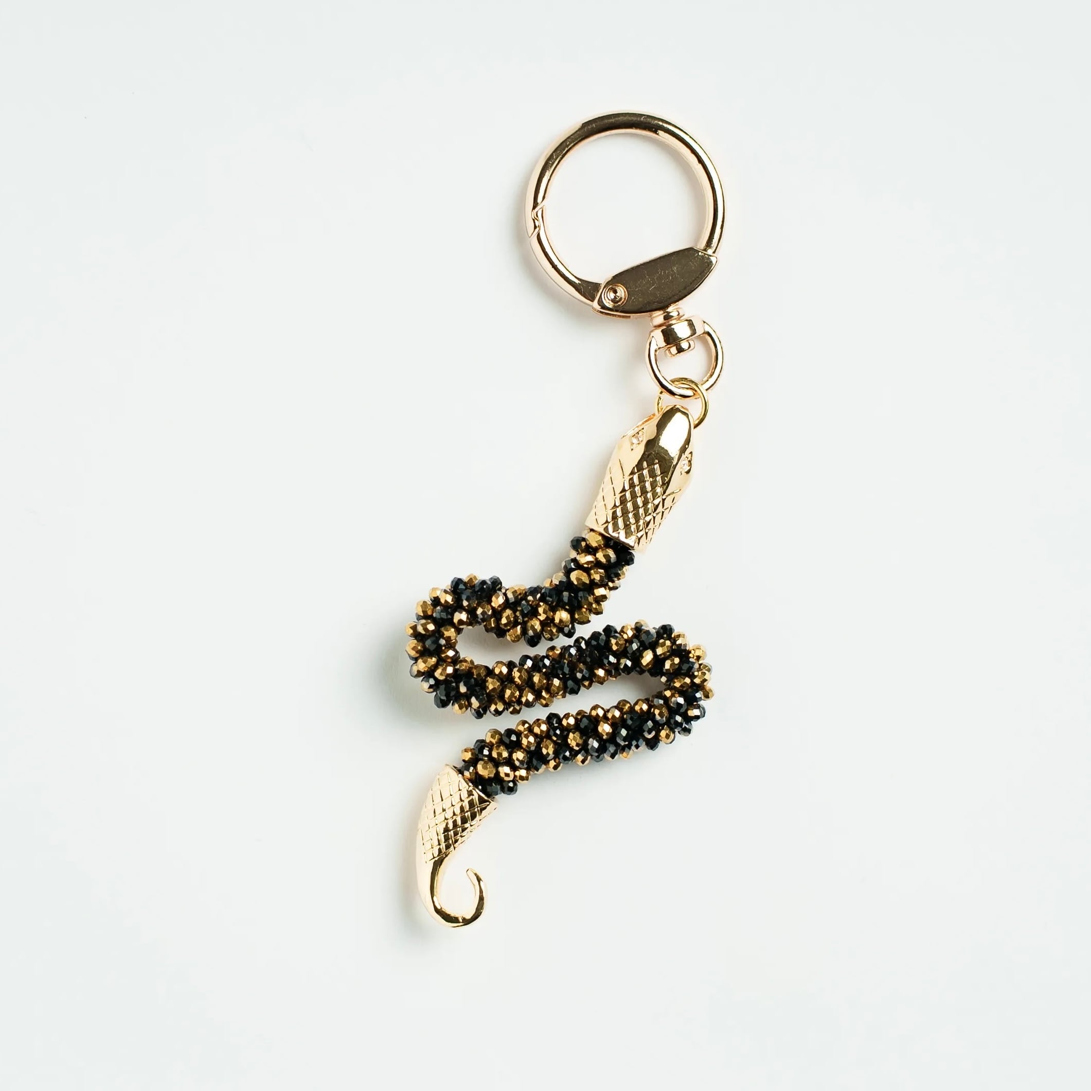 Black Gold Bag Charm