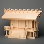 横通三社宮 丸屋根束立 2尺