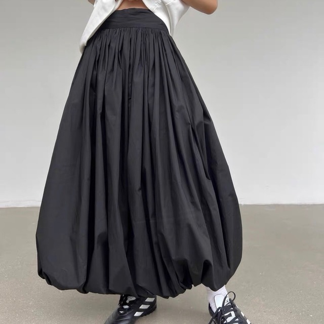 balloon long skirt  10333