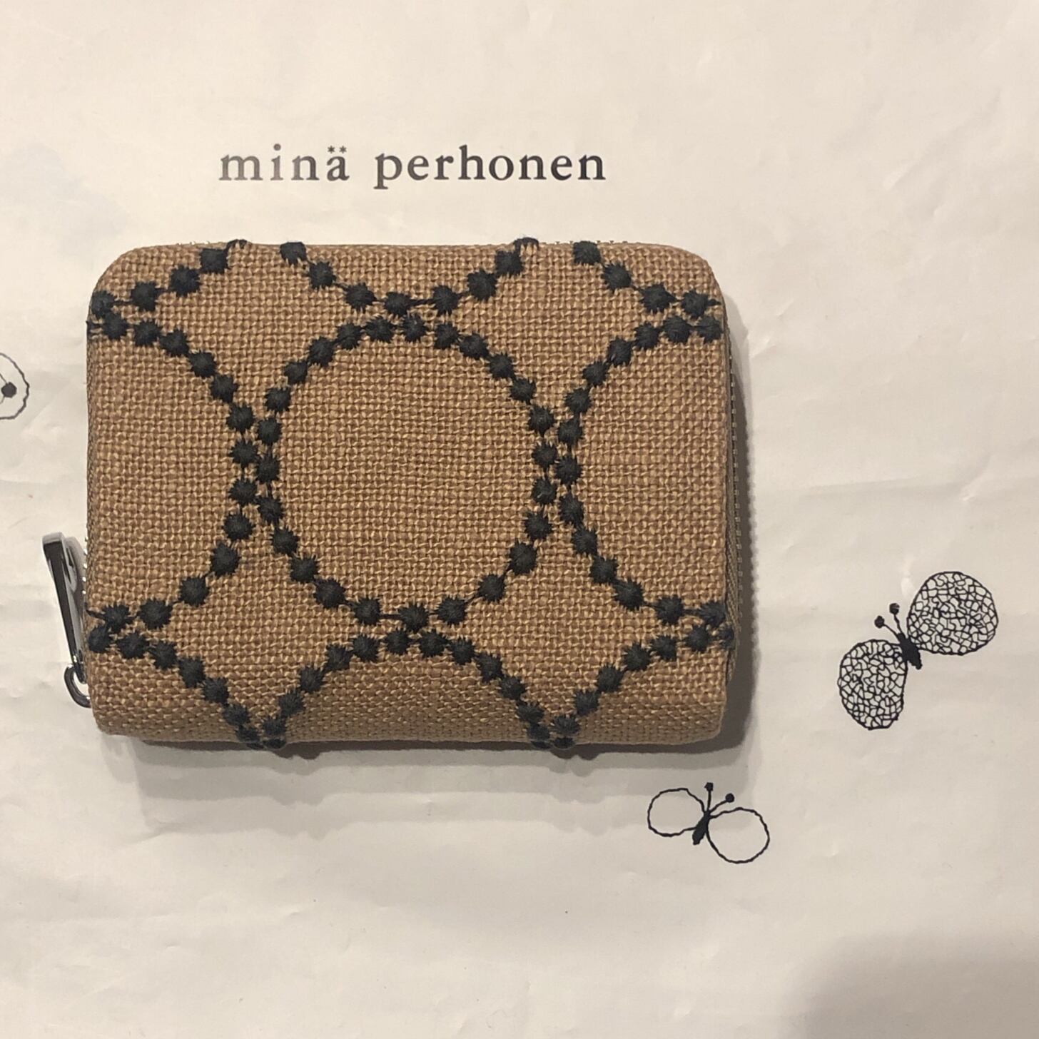 ミナペルホネン財布　カードケース  tb ミナペルホネン 長財布 カード入れ ハンドメイド ミナペルホネン♡財布