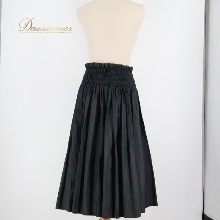 フラダンス 衣装 パウスカート ブラック系 レッド系 リバーシブル