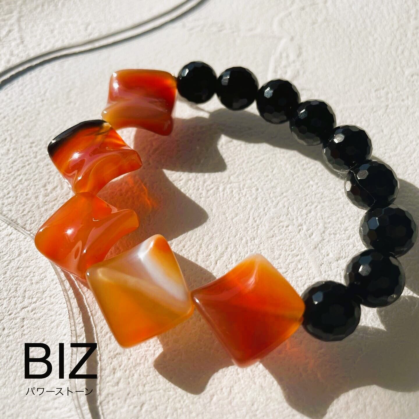 Carnelian & Black Onyx(カーネリアン・ブラックオニキス) シリコン