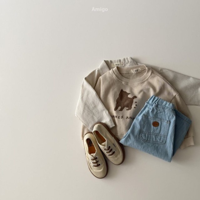 予約⌇amigo / Incision denim pants