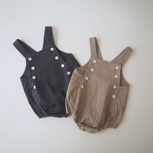 即納 bebeholic．Petit Suspenders Suit［60-90］※一部お取り寄せ