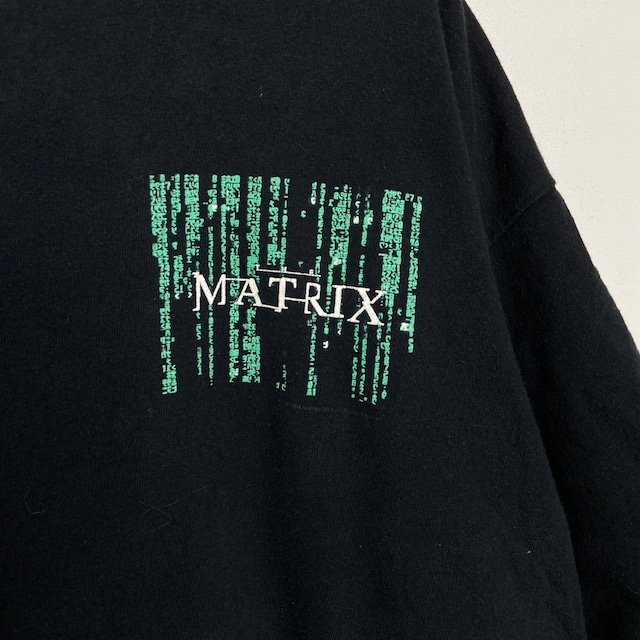 The Matrix マトリックス ムービーTシャツ 映画 XL 黒 90s