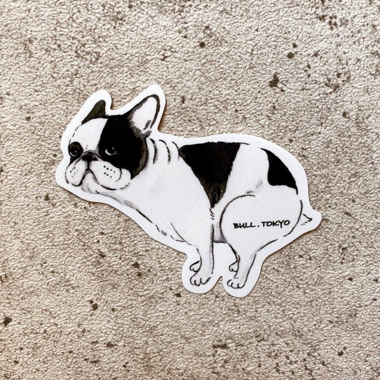 Bull.Tokyo オリジナルステッカー いきむブヒ パイド - 1