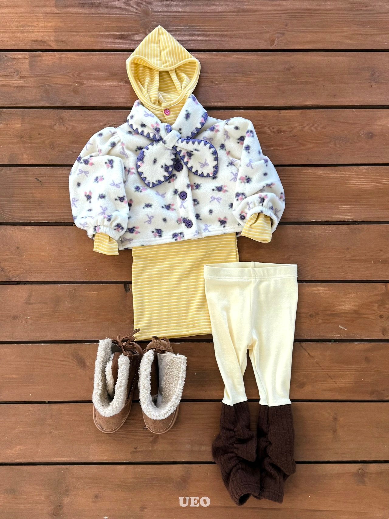 UEO［取寄］mongle hood onepiece 26winter