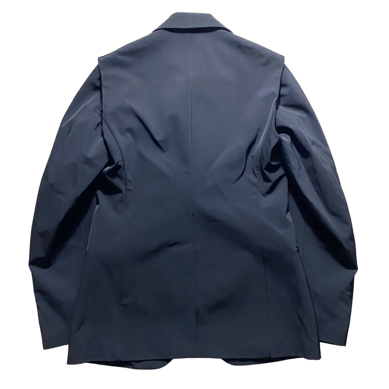 archive 1990’s PRADA technical fabric layered tailored jacket