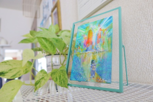 【ORDER】 " ハジマリノヒカリ - For Yudai " CANVAS PANEL 15.2㎝×10.2㎝