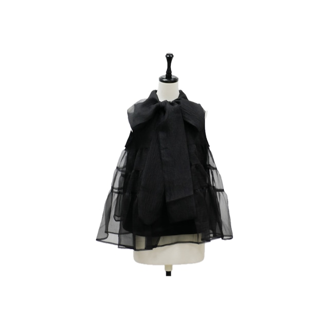 2way big ribbon tiered tops