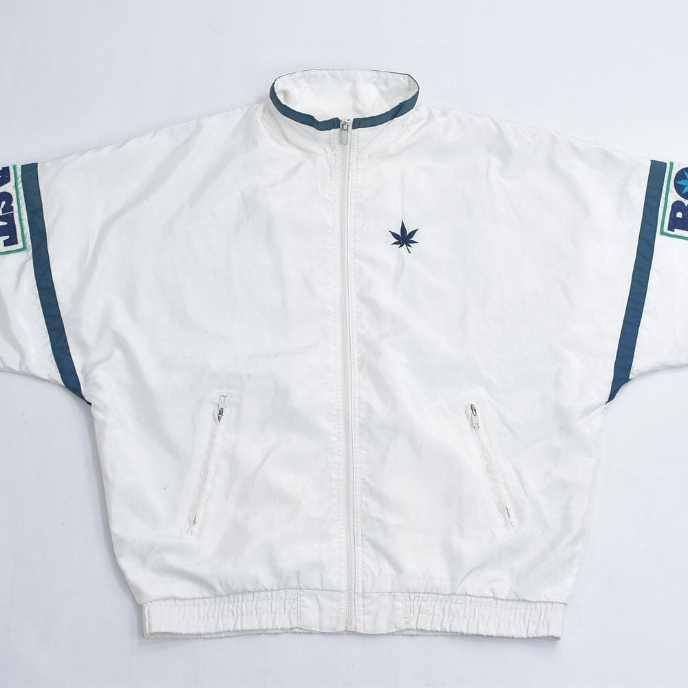 90s BOAST U.S.A. ボースト ロゴ刺繍 切替 デザイン ナイロン