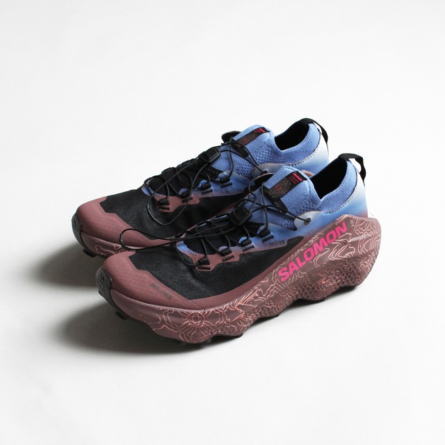 SALOMON（サロモン）S/LAB ULTRA GLIDE 2 LIMITED COURTNEY EDITION  -Ebb And Flow / Rose Taupe / Knockout Pink　ユニセックス トレイルランニングシューズ