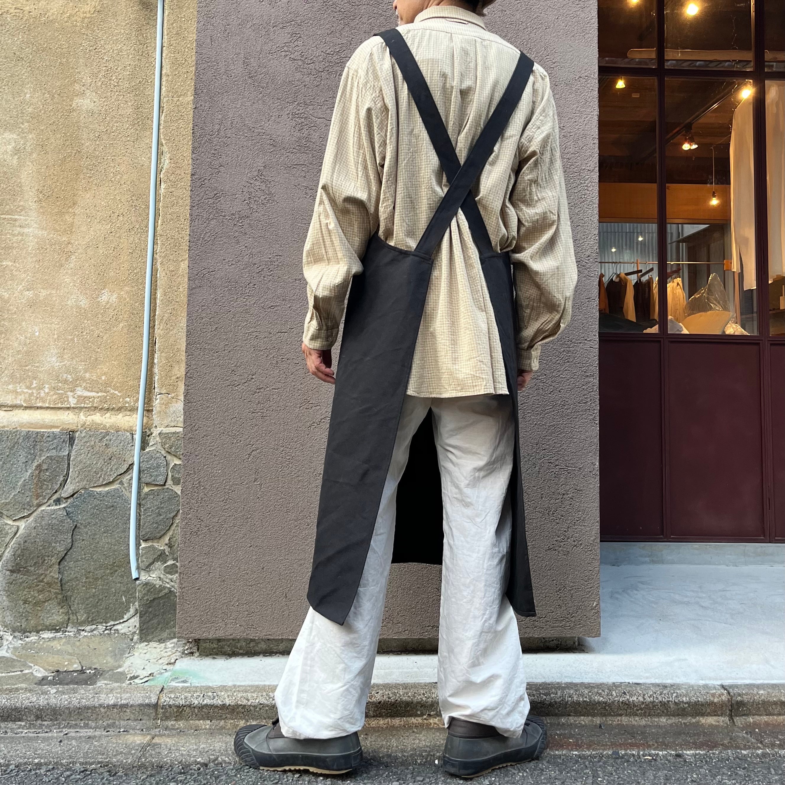 KUKURU　未使用★YAECA WRITE エプロンコート★リネンデニム YAECA WRITE エプロンコート - SUSCON + RUSTIC HOUSE ONLINESTORE