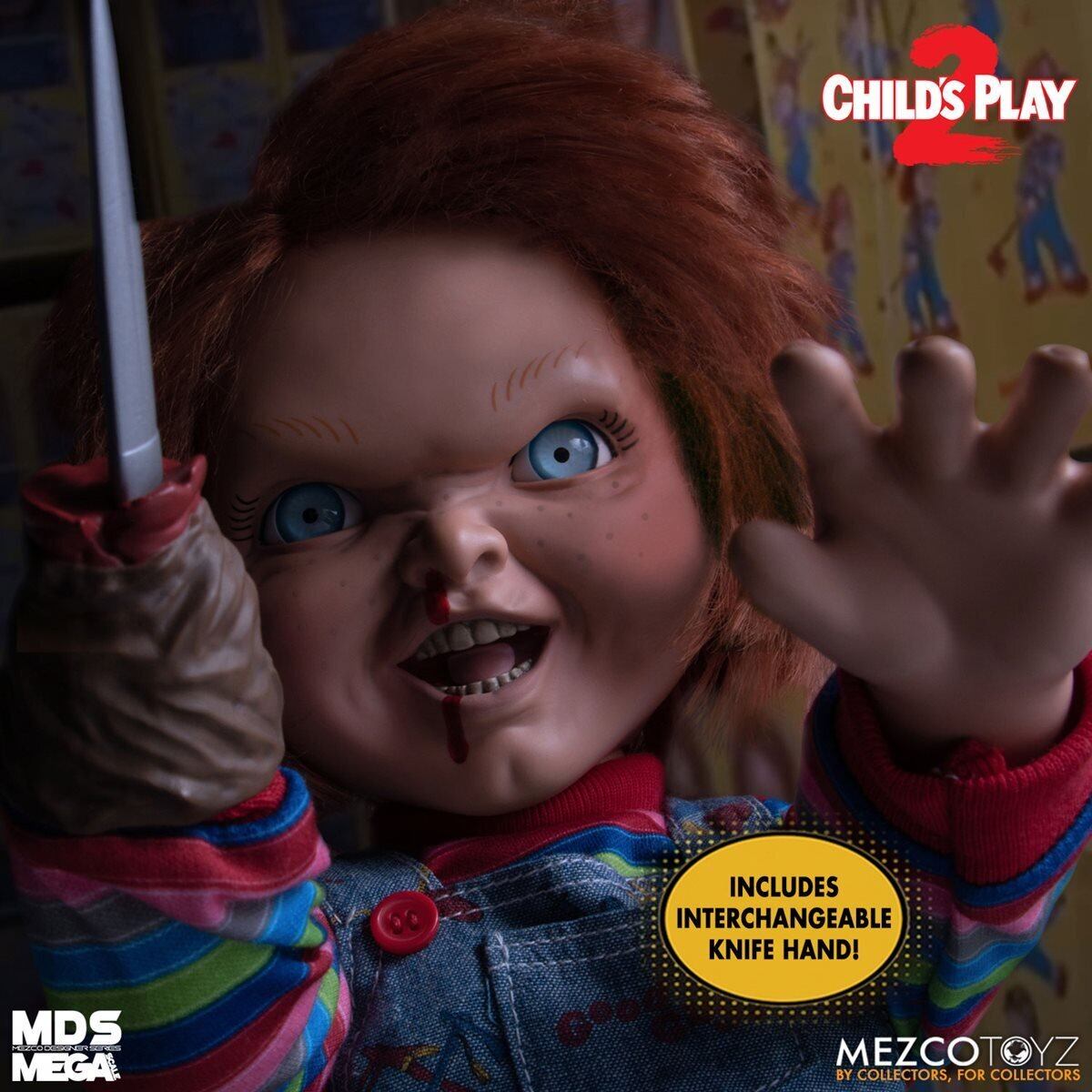 チャッキー Child's Play 2 トーキングフィギュア MDS MEGA チャイルド・プレイ2 チャッキー 15インチ メガスケール トーキング