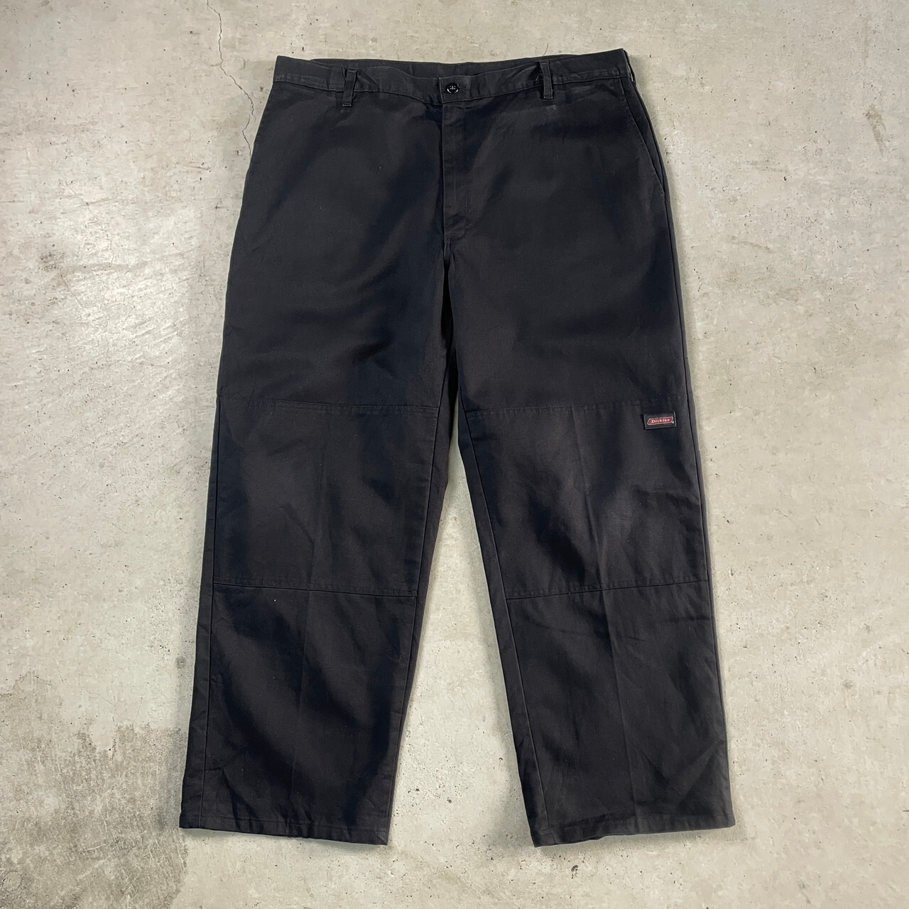 Dickies ディッキーズ ダブルニー ワイド ワークパンツ メンズW40 古着 