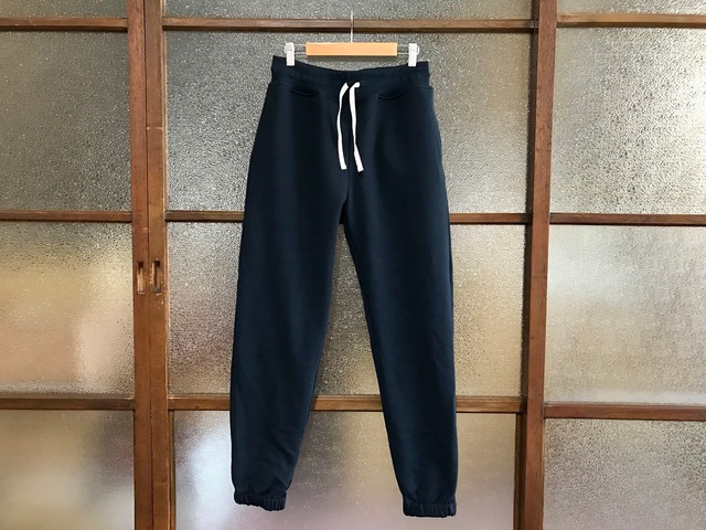 日本製・万屋MARUオリジナル SWEAT PANTS (NAVY)