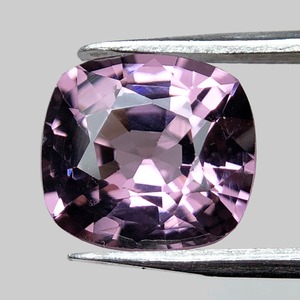 ◆ソ付 パープル ピンク スピネル 1.648ct ルース  クッション