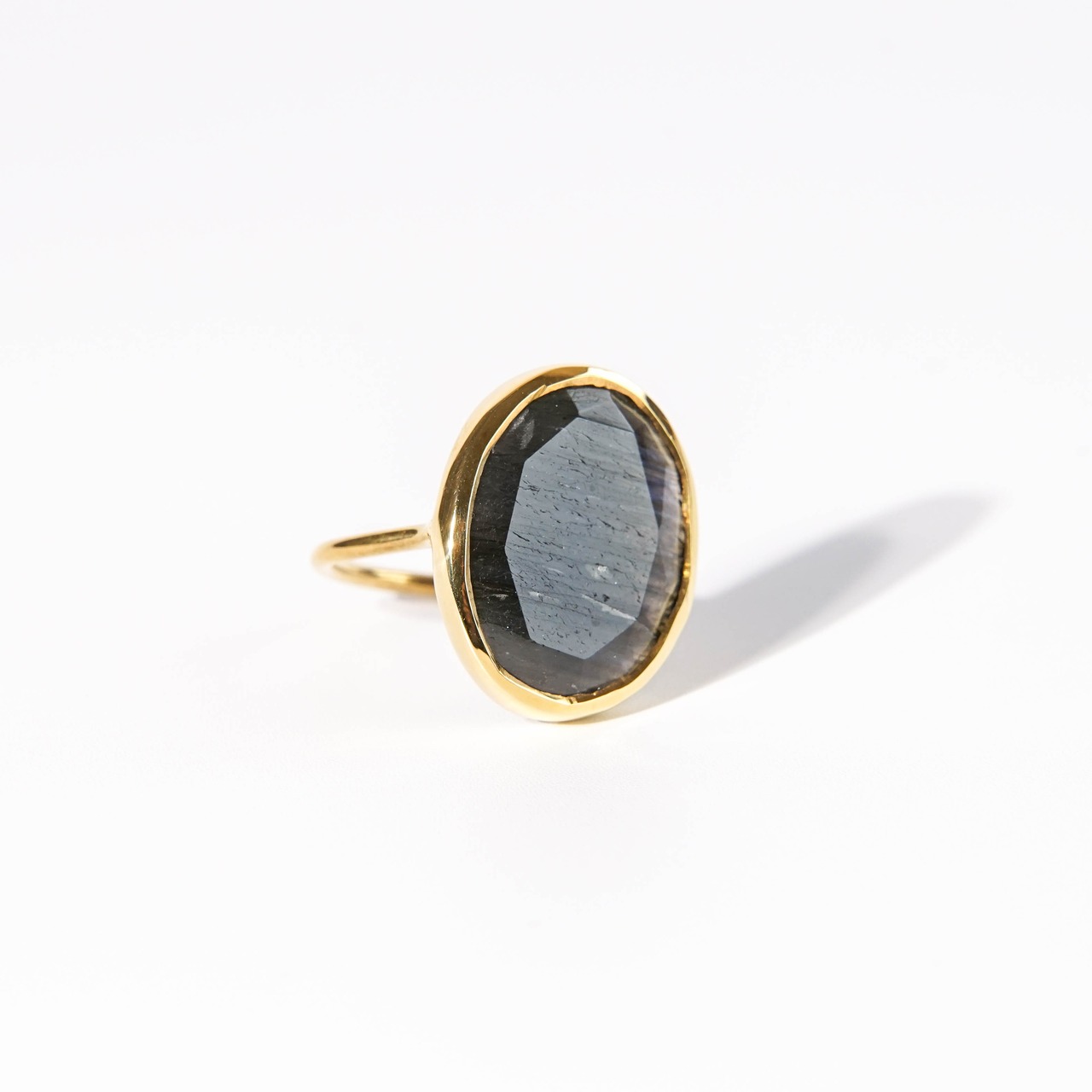 【13号】ラブラドライト リング（グラン）