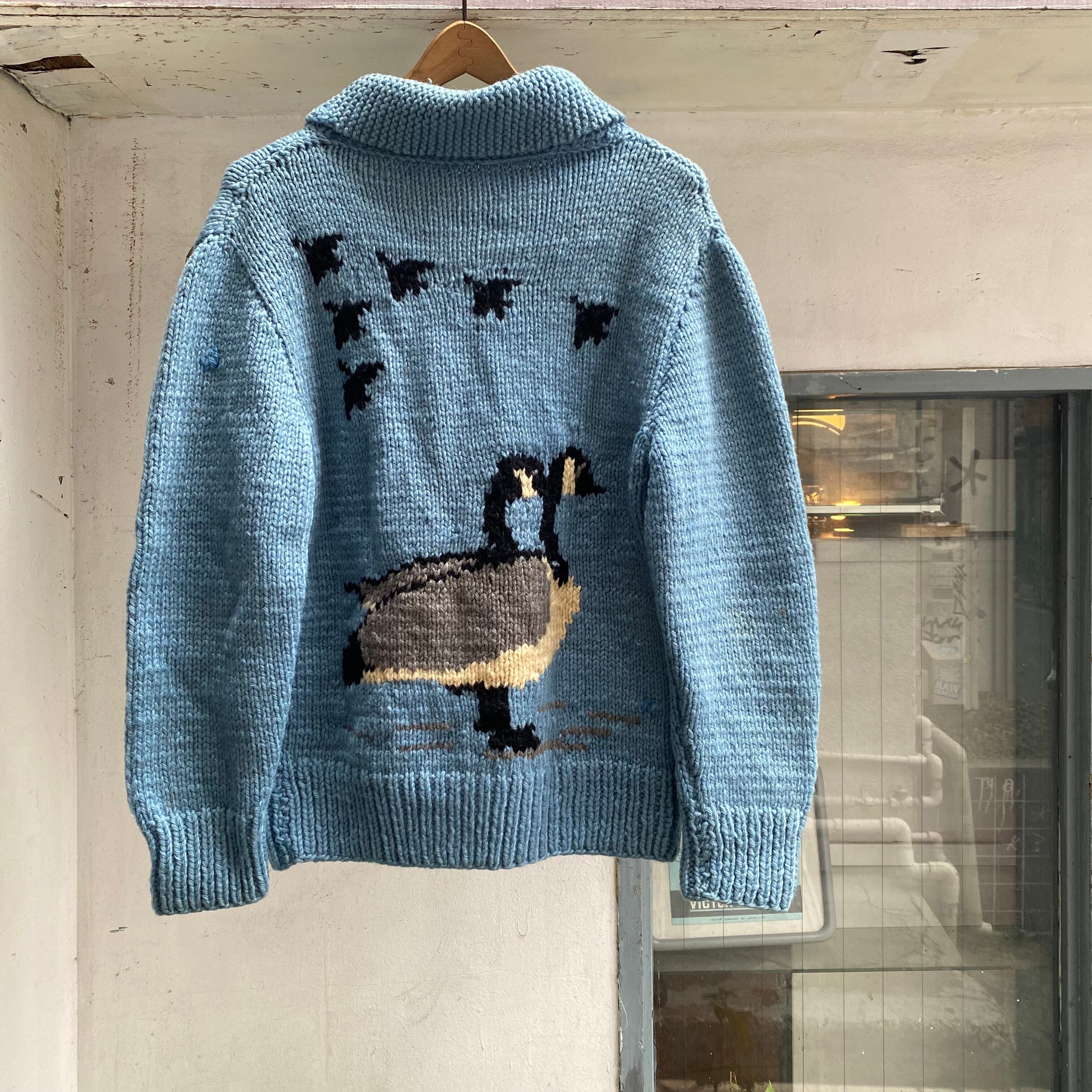 vintage cawchin knit sweater s　フリーサイズ