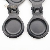 フラメンコ 小物 パリージョ カスタネット ブラック系 HERNANDEZ 楽器 小道具 舞台 ペア 両手 黒 ケース ケース付き 発表会 レッスン 練習 ダンス小物 パフォーマンス フラメンコ用品