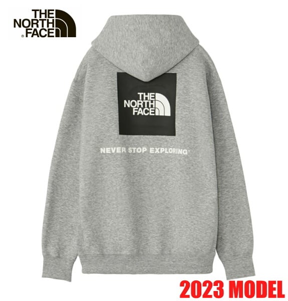 ノースフェイス パーカー プルオーバー THE NORTH FACE バックスクエアロゴフーディ NT62348 ミックスグレー | BEES  HIGH powered by BASE