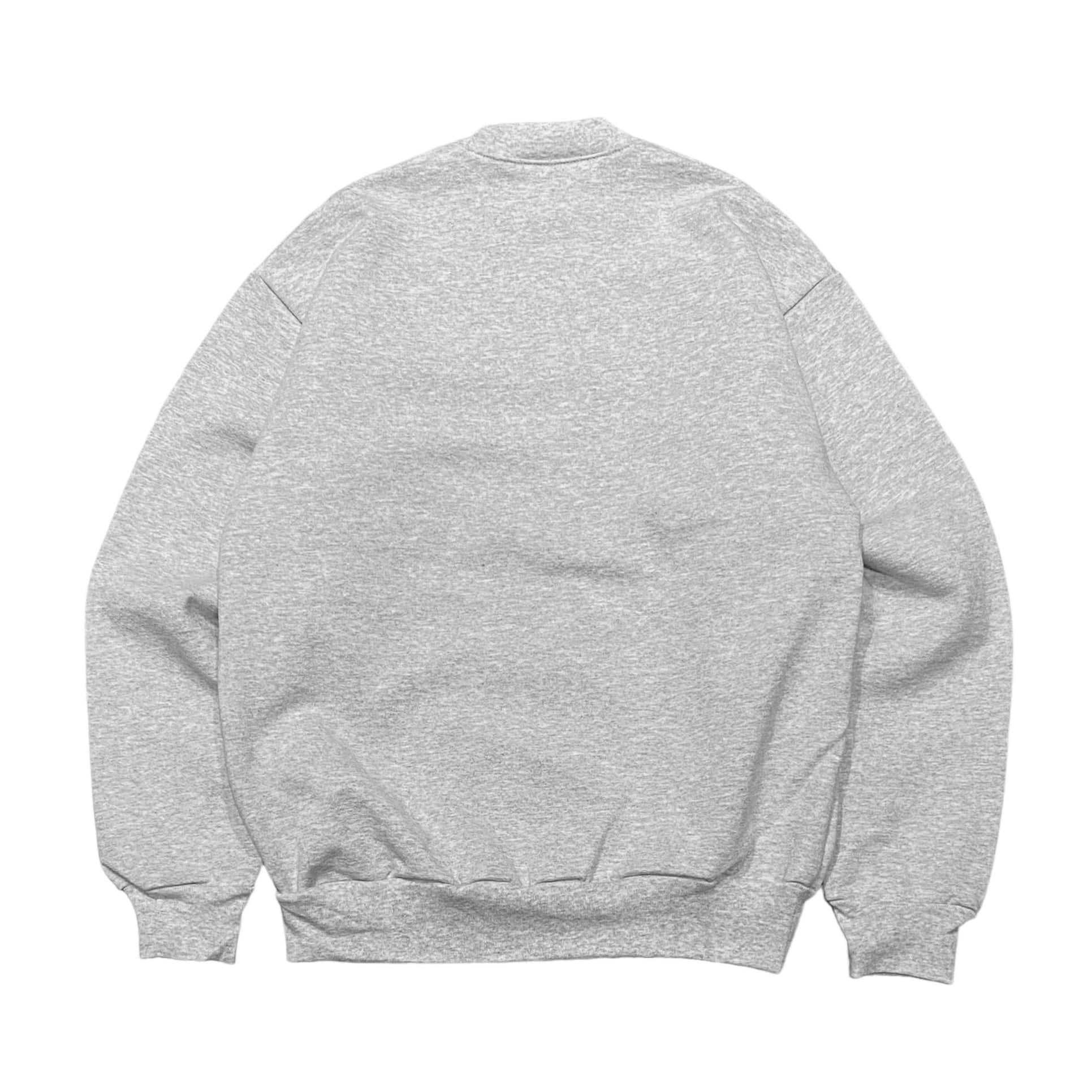 LOSANGELES APPAREL HF07 14oz Heavy Sweat Crewneck Ash Grey 