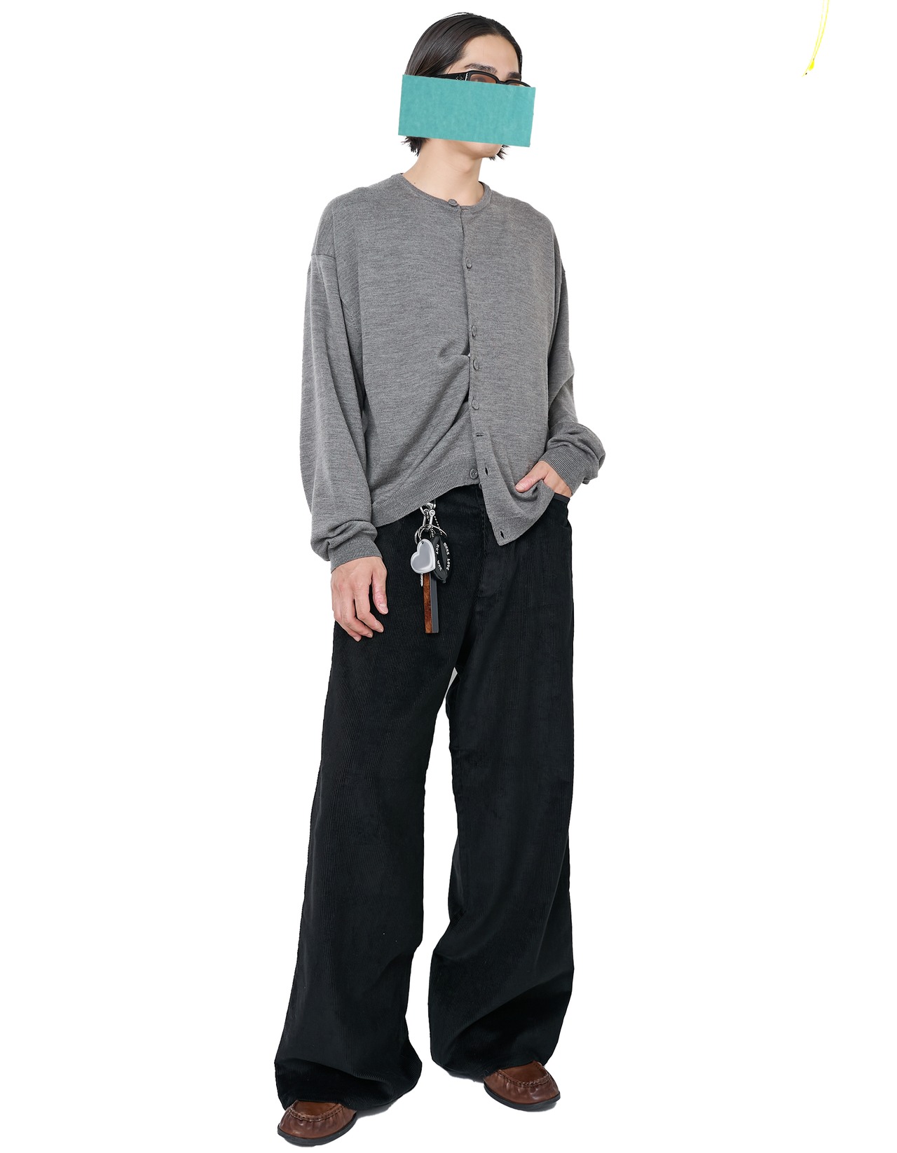 refomed "NEXT MAN CARDIGAN〔GRAY〕"