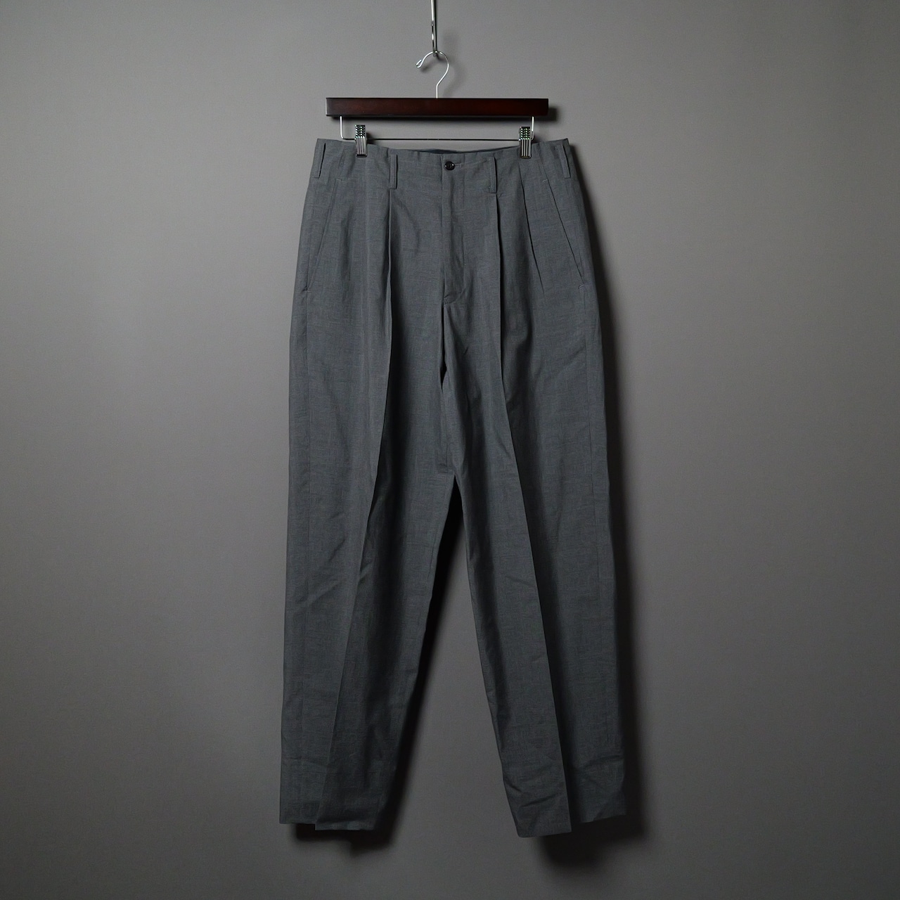 [yohji yamamoto  costume d' homme] Two-pleat slacks