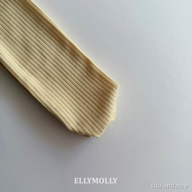 取寄:ELLYMOLLY カラーリブソックス※送料無料