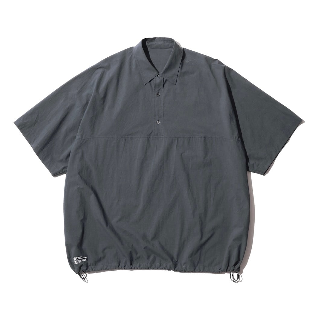 FreshService｜CRISP COTTON ANORAK S/S SHIRT | 眠家オンラインストア