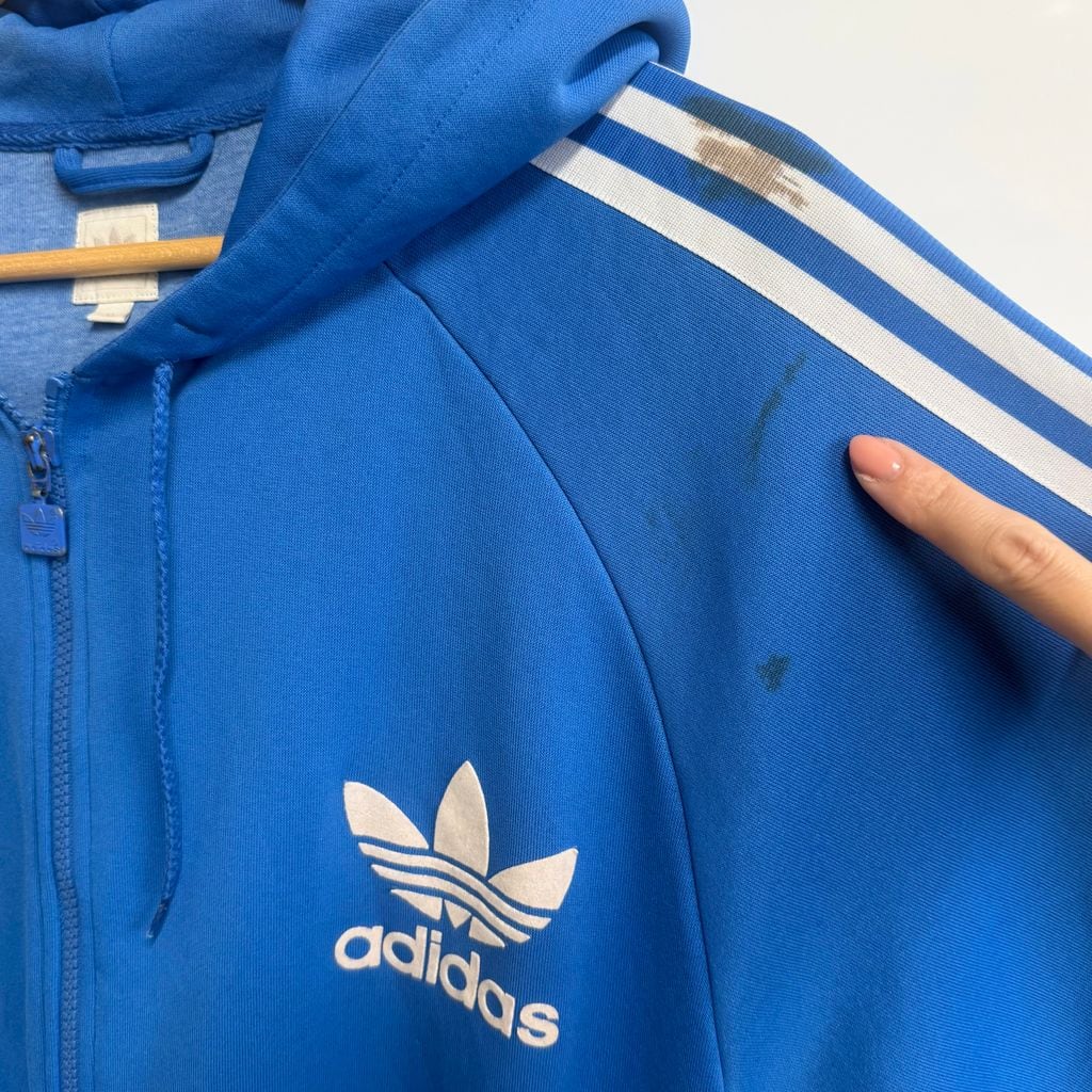 adidas アディダス トレフォイル トラックジャケットパーカー ジップ