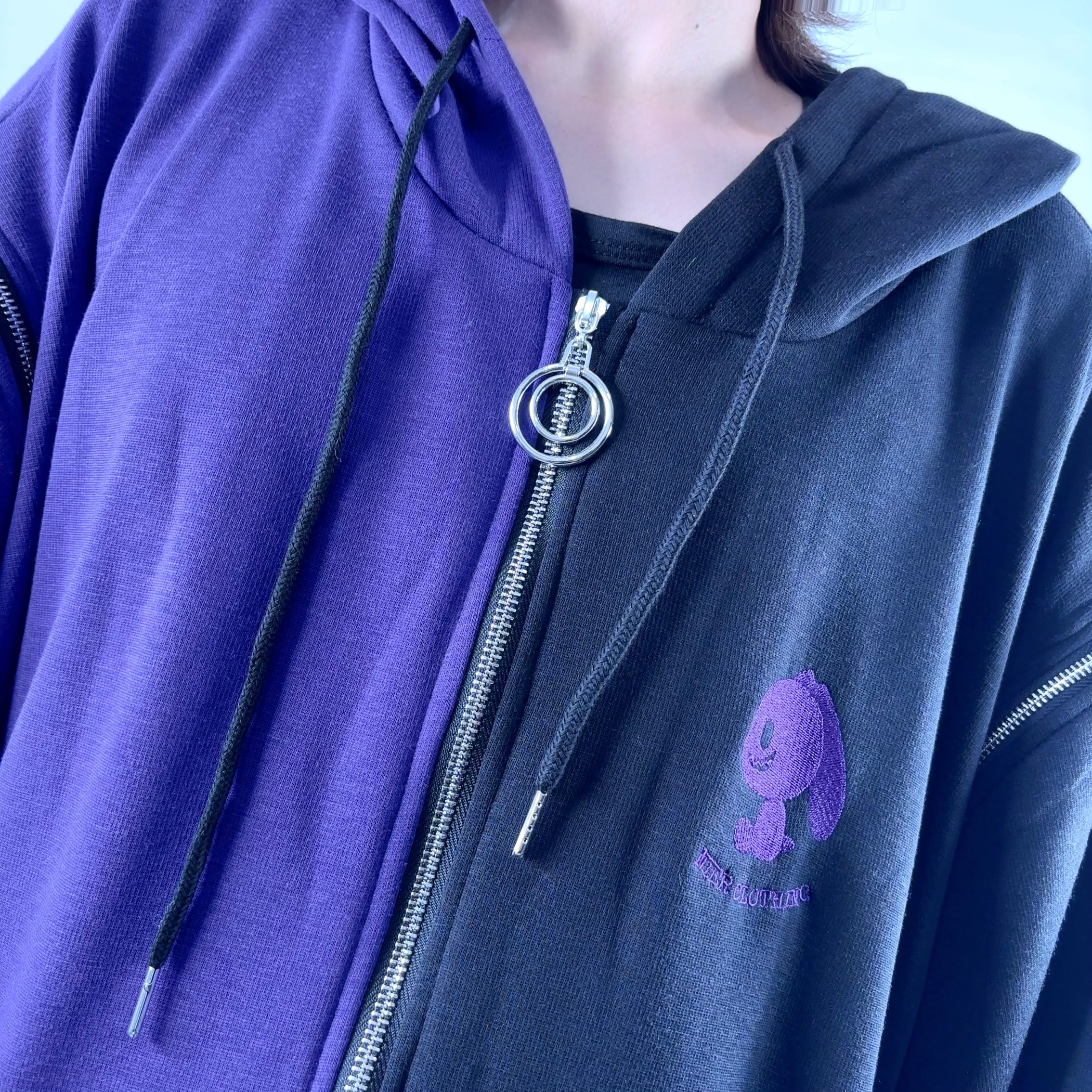 12/30.31日限定66%OFF MEGA SALE】防寒ポンチョ風SUPER OVER SIZE 2WAY